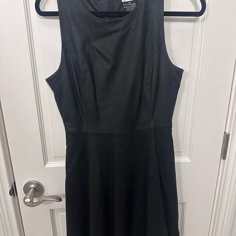 Neiman Marcus Black Midi Dress